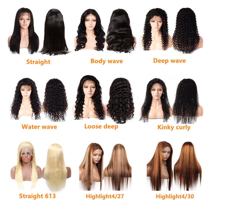 Other human hair hd lace wigs hair weft hair bundles toupees (1)