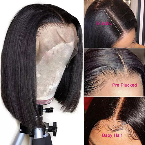 bob hair lace frontal wigs (10)