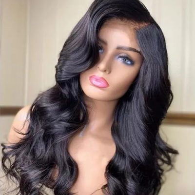 human hair body wave full lace wigs (2)